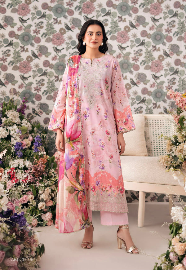 GULLBANO EMBROIDERY LAWN VOL-09-8251