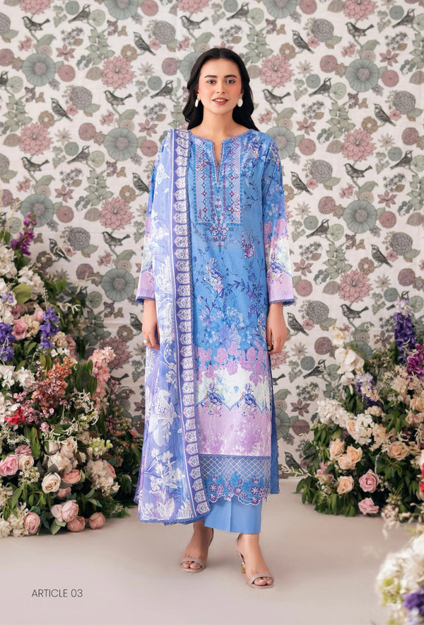 GULLBANO EMBROIDERY LAWN VOL-09-8251