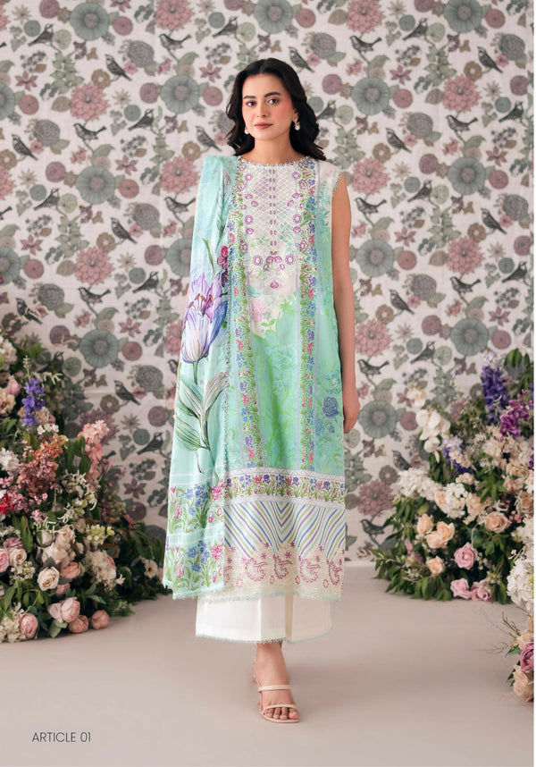 GULLBANO EMBROIDERY LAWN VOL-09-8251